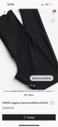 legginsy ciazowe sportowe hm M