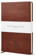 Notatnik BEECHMORE BOOKS London w linie A5 skóra
