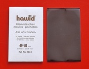 10 x Hawidy 1334 - Czarne na bloczki o rozmiarze 49x83mm