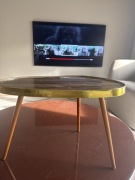 Stolik pomocniczy nerka Lata 60 PRL