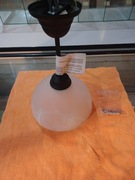 Lampa sufitowa biala
