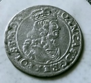 Szóstak, 1664 r A-T srebro