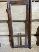 Stare okiennice drewniane – oryginał, rustykalne, vintage, ręcznie robione