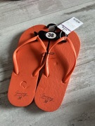 Klapki kąpielowe Japonki nowe pomarańczowe Sinsay 38 26,5