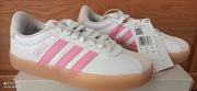 Nowe, orginalne skórzane damskie  buty  Adidas court 3.0- 36