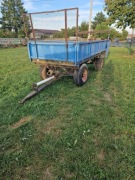 Rozrzutnik 2-OSIOWY Niebieski 100 % sprawny dwie taśmy 