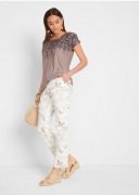 ELEGANCKIE SPODNIE Z NADRUKIEM BPC 50