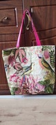 Torba shopper len ptaki