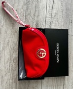 Czerwona oryginalna kosmetyczka Giorgio Armani torebka portmonetka nowa