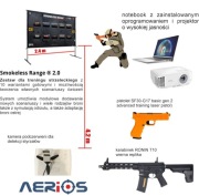 Zestaw do treningu strzeleckiego - profesjonalna strzelnica laserowa