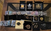 Zestaw kości i akcesoria RPG - różne wzory, metal K20 D&D MTG Board Game