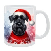 KUBEK Z PSEM Sznaucer olbrzym czarny - PREZENT, PERSONALIZOWANY, 24HWYS