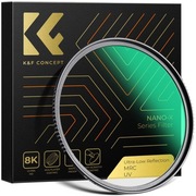 Filtr UV K&F Concept UV Ultra Low Reflection 8k MRC Nano X Slim 67mm
