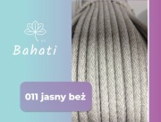 Sznurek do szycia BAHATI 7 mm, 011 jasny beż
