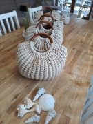 Koszyk  na szydełku 