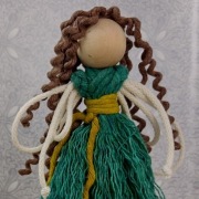 Wróżka, lalka, ozdoba, prezent, dla mamy, babci 