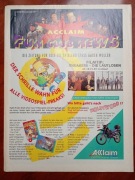 [Do gier na konsole] Broszura ACCLAIM FUN NEWS gry NINTENDO Terminator WWF