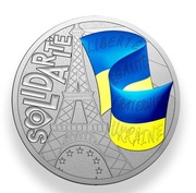 Medal solidarności z Ukrainą  (Francja)  2022