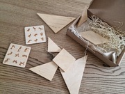 Zabawka drewniana Tangram ekologiczna