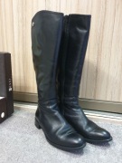 Buty zimowe Kozaki Nessi R39 Czarne oficerki