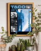Plakat A3 Taco Hemingway Oświecenie 30x40cm rap trap