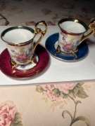 2 filiżanki do kawy porcelanowe