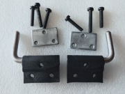 Zawiasy pokrywy do Unitra Fonica GS-464, GS-438, 431, GS-461, 440 Komplet 