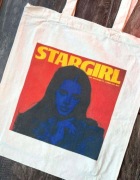 Torba bawełniana torebka tote bag cotton bawełna beżowa lana del rey 