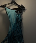 Strój taneczny disco dance z swarovskiego kryształ