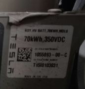 Tesla model S bateria 70kWh