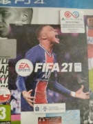 FIFA 21 pudełkowa wersja ps4