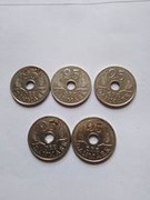 25 ore   7 szt monet,  kupujesz caly zestaw 7 szt