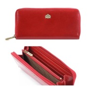 Portfel Wittchen Arizona damski 10-1-393-3 duży czerwony + GRATIS