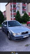Skoda Octavia 1,9 TDI, 110 kM, rok produkcji 2005, błękitny metalik.