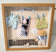 Metryczka urodzenia dla chłopca prezent na chrzest roczek