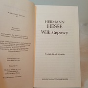 Wilk stepowy. Hermann Hesse