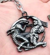 Brelok "Alien vs Predator" – kultowe starcie zawsze przy Tobie! Obcy