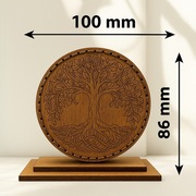  Drewniana pachnąca ozdoba do domu z grawerem