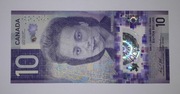 Kanada 10 dolarów 2018