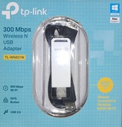 Bezprzewodowa karta sieciowa TP- LINK TL-WN821N USB stan N, 300 Mb/s