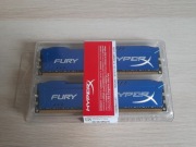 HyperX 32GB 8GB DDR3 1600MHz CL10 Fury Blue