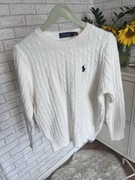 Piękny sweter Wełna Kaszmir Polo Ralph Lauren
