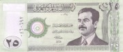 Irak 25 dinarów 2001 P.86 aUNC