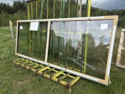 PROMOCJA! Okno VETREX LUMIERE UP 356x138 Dąb Coriander Super Matt