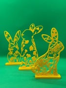 Zajączki Wielkanocne Ażurowe Dekoracja Świąteczna Druk 3D