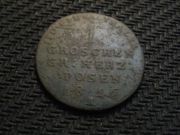 1 Grosz Wielkie Księstwo Poznańskie 1816 A