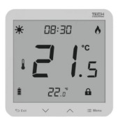 Sterownik Regul Tech ST-299v3 T-3.1 Biały Pokojowy Dwustansowy od Ręki