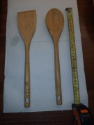 Łyżka i łopatka gitara bambus 30cm