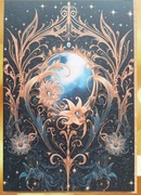 kartki 30 szt motyw księżyca 3 scrapbooking