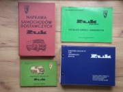 Zestaw 4 książek FSC ŻUK naprawa instrukcja schematy części rysunki